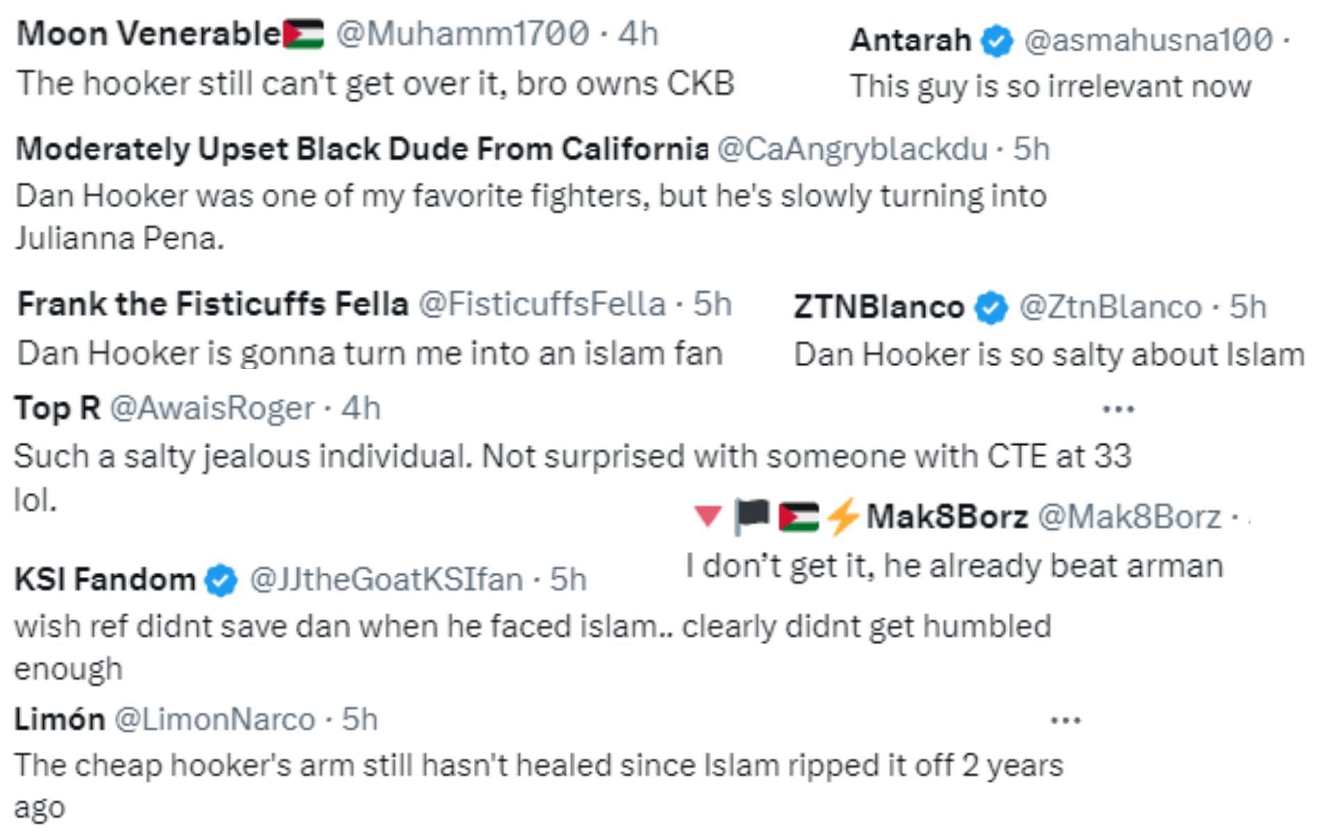 Fan reactions